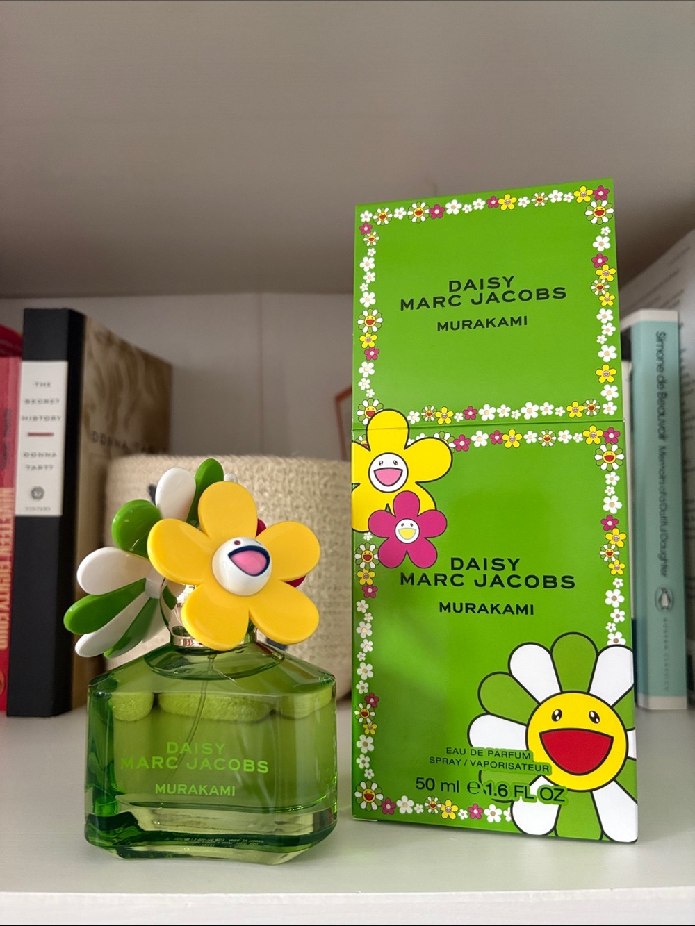 Basically brand new Marc Jacob’s x murakami green daisy size 50